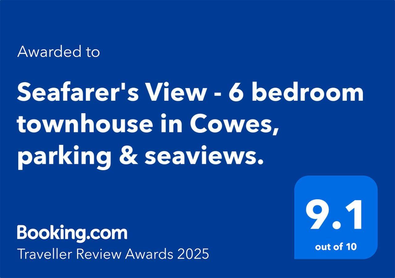 Seafarer's View - 6 Bedroom Townhouse In Cowes, Parking & Seaviews. * Cowes (Isle of Wight)